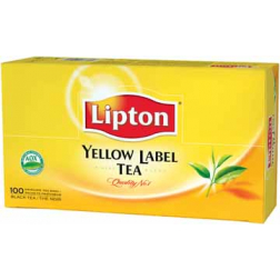 Lipton thé, Yellow Label Tea, paquet de 100 sachets