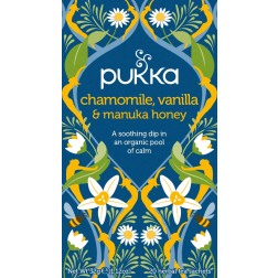Pukka thé bio, Camomile - Vanilla, paquet de 20 pièces
