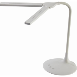 ALBA LED lampe de Bureau LED sans fil Twin, blanc