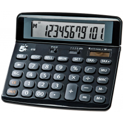 5 Star calculatrice de bureau Kc-503TcSM