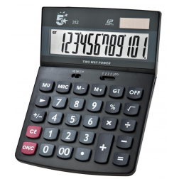 5 Star calculatrice de bureau Kc-DX150