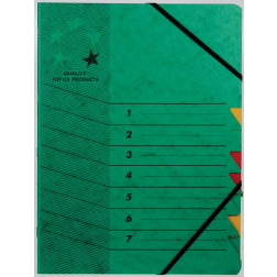 5 Star trieur vert, 7 compartiments