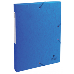 Exacompta boîte de classement Exabox bleu, dos de 2,5 cm