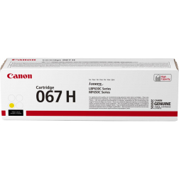 Canon toner 067H, 2.350 pages, OEM 5103C002, jaune