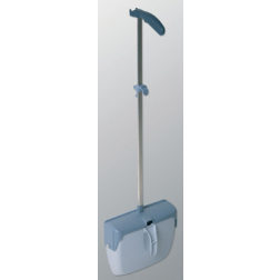 Vileda pelle à poussière fermée Dustpan, avec tige en aluminium