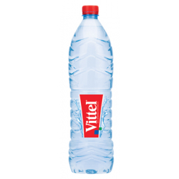 Vittel eau, bouteille de 1,5 litre, paquet de 6 pièces