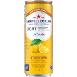 San Pellegrino limonade Limonata light, canette mince de 33 cl, paquet de 6 pièces