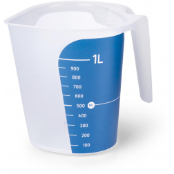 DBP gobelet gradué Cuisio 1 l, plastique, transparent