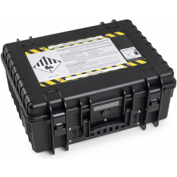 De Raat boîtier pour batteries Lithium-Ion, medium, 13 l, noir