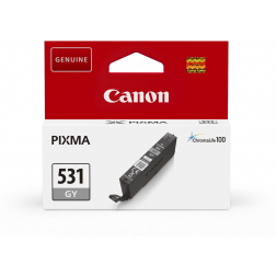Canon cartouche d'encre CLI-531, 515 pages, OEM 6122C001, gris