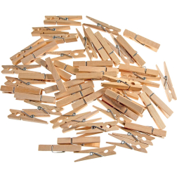 Bouhon pince à linge, sachet de 50 pièces