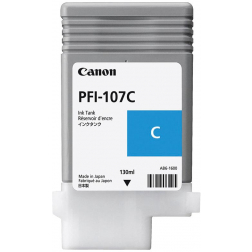 Canon cartouche d'encre PFI-107, 130 ml, OEM 6706B001, cyan