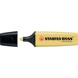 STABILO BOSS ORIGINAL Pastel surligneur, milky yellow (jaune pastel)