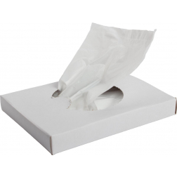 Primesource sachets hygiéniques PEHD, blanc, 48 x 25 pièces