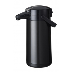 Bravilor Bonamat Airpot Furento, pichet isothermique, 2,2 l, inox, noir métallisé