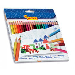 Jovi crayon de couleur 24 crayons