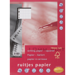 Multo liasse pour fardes à 23 anneaux liasse de 50 feuilles, quadrillé 10 mm