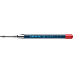 Schneider recharge stylo bille Express 735, rouge