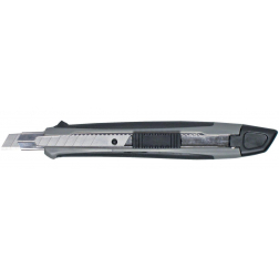 MAUL cutter Softgrip avec frein, 9 mm, gris