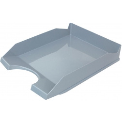 OFFICE products bac à courrier, ft A4, en PP, gris