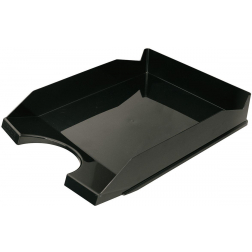 OFFICE products bac à courrier, ft A4, en PP, noir