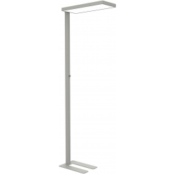 MAULjura lampadaire, LED, argent