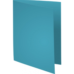 Exacompta Chemise Forever Bengali bleu, en papier de 80 g par m², paquet de 250 pièces
