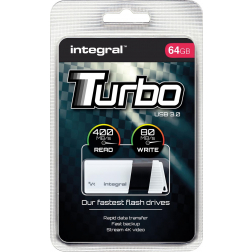 Integral Turbo clé USB 3.0, 64 Go