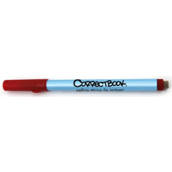 Correctbook crayon effaçable, largeur de trait: 0,6 mm, rouge