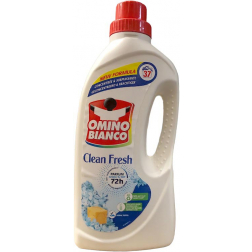 Omino Bianco Clean Fresh détergent, 37 doses, bouteille de 1,48 l