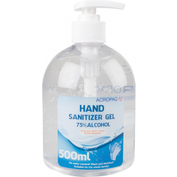 Gel désinfectant, bouteille de 500 ml