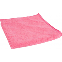 Chiffon en microfibre, rose, paquet de 10 pièces