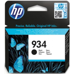 HP cartouche d'encre 934, 400 pages, OEM C2P19AE, noir