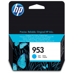 HP cartouche d'encre 953, 630 pages, OEM F6U12AE, cyan