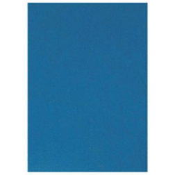 Q-CONNECT couvert A4 grain cuir 250 grammes 100 pièces blue