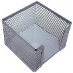 Q-CONNECT memo cube métal argent