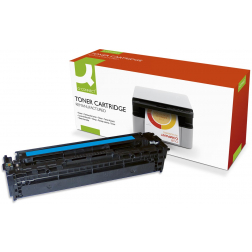 Q-CONNECT toner cyan 1400 pages pour HP - OEM: CB541A