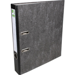 Q-CONNECT classeur, pour ft A4, marbré, dos de 5 cm