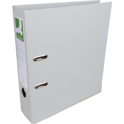 Q-CONNECT classeur, pour ft A4, entièrement en PP, dos de 8 cm, gris