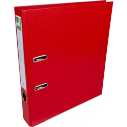 Q-CONNECT classeur, pour ft A4, entièrement en PP, dos de 5 cm, rouge