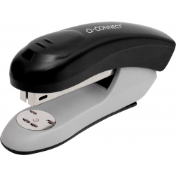 Q-CONNECT agrafeuse, plastique, half strip, 20 feuilles, noir