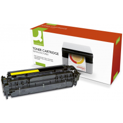 Q-CONNECT toner jaune 2600 pages pour HP - OEM: CE412A