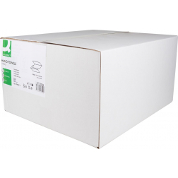 Q-CONNECT essuie-mains en papier, pli en V, 2 plis, 200 feuilles, paquet de 16 pièces, 100 % cellulose