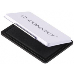 Q-CONNECT tampon encreur, ft 110 x 70 mm, noir