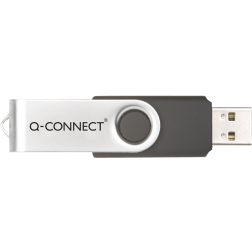 Q-CONNECT clé USB 2.0, noir, 16 Go