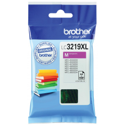 Brother cartouche d'encre, 1.500 pages, OEM LC-3219XLM, magenta