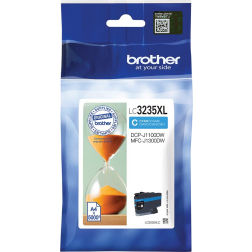 Brother cartouche d'encre, 5.000 pages, OEM LC3235XLC, cyan
