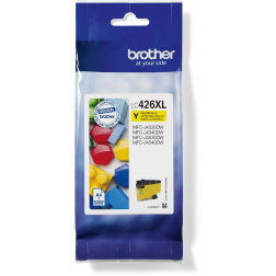 Brother cartouche d'encre, 5.000 pages, OEM LC-426XLY, jaune