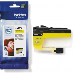 Brother cartouche d'encre, 1.500 pages, OEM LC-427Y, jaune