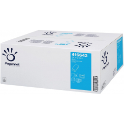 Papernet essuie-mains en papier Special, plié en V, 2 plis, 15 x 266 feuilles, blanc